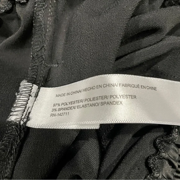 Eloquii Black Wide Leg Pants - Picture 5 of 6